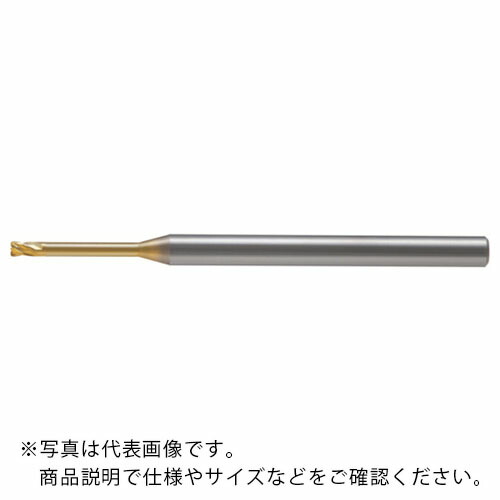 ユニオンツール 超硬エンドミル ロングネックラジアス φ3×R0.2×有効長4 ( HLRS4030-02-040 (293-8214) )
