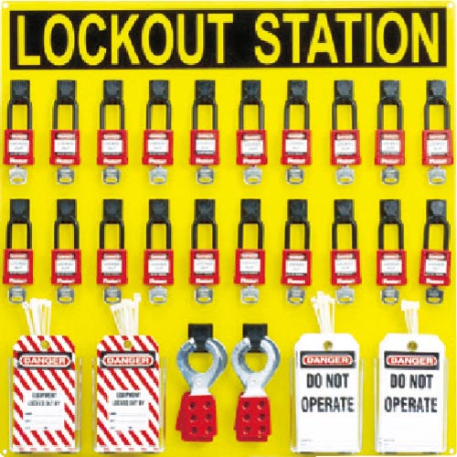 PANDUIT ( パンドウイット ) ロックアウトステーションキット 20人用 ( PSL-20SWCA )|配管材料プロ トキワ