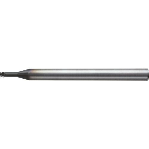 ユニオンツール 超硬合金加工用ネジ切り工具M2.5×0.45×φ1.9×溝数2 ( UDCTM2.5-0.45-5 (223-3250) )