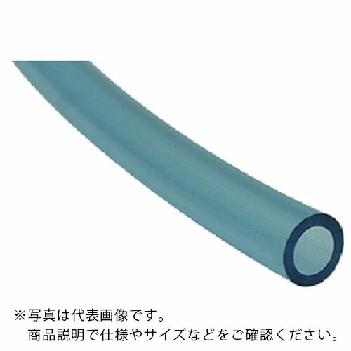 チヨダ ( 千代田通商 ) ポリウレタンチューブ TEタッチチューブ 12mm/100m クリアブルー ( TE-12-100 CBL )｜配管材料プロ トキワ