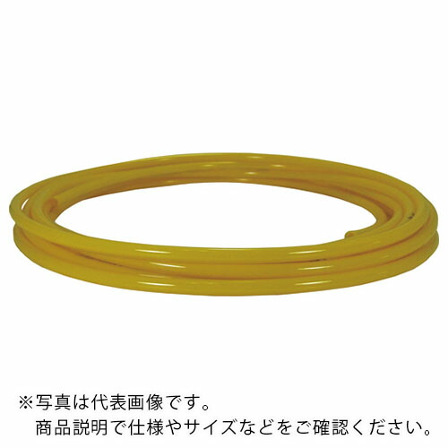 チヨダ ( 千代田通商 ) TEタッチチューブ 16mm/20m 黄 ( TE-16-20 Y )｜配管材料プロ トキワ