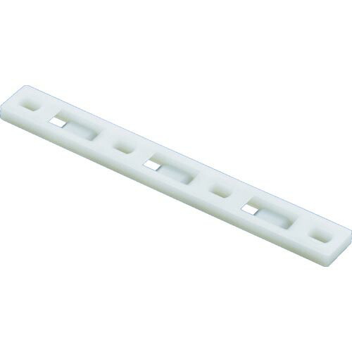 PANDUIT ( パンドウイット ) 結束バンド固定具 マルチタイプレート ナチュラル (100個入) ( MTP3S-E6-C )