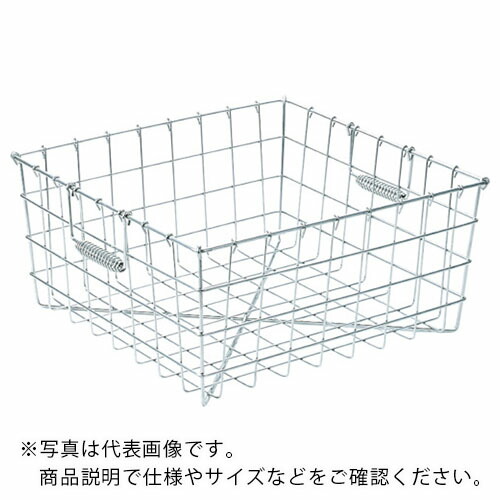 SUGICO ( スギコ産業 ) 18-8食器洗浄篭 手提付 400×300×195 ( ST-2 )