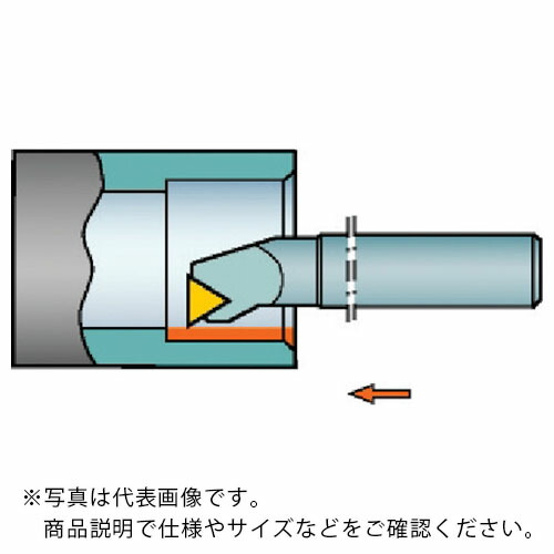 サンドビック T-Max P ネガ手当て用突き抜く働き口(210) ( A20S-PTFNL 11 (210) )