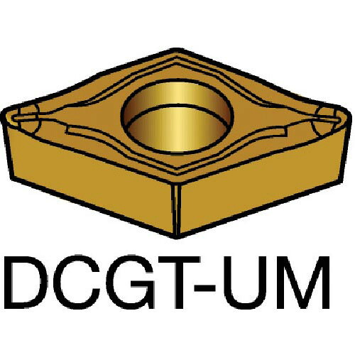 サンドビック コロターン107 旋削用ポジチップ(130) 1125 ( DCGT 07 02 04-UM 1125 (130) ) 【10個セット】