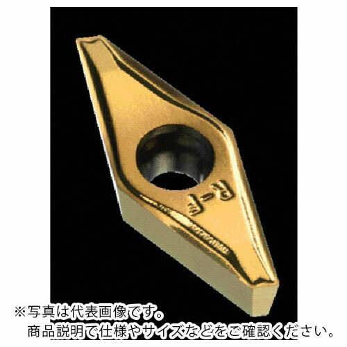 SANDVIK ( サンドビック ) コロターン107 旋削用ポジチップ(120) 1105 ( VCEX 11 03 01R-F 1105 (120) ) 【10個セット】