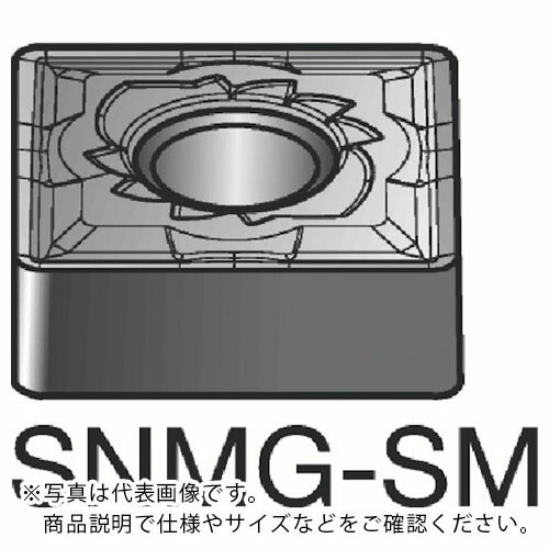 SANDVIK ( サンドビック ) T-Max P 旋削用ネガチップ(110) ( SNMG 15 06 12-SM (110) ) 【10個セット】