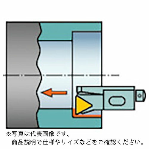 SANDVIK ( サンドビック ) コロターン107 ポジチップ用カートリッジ(470) ( STFCR 12CA-16-M (470) )