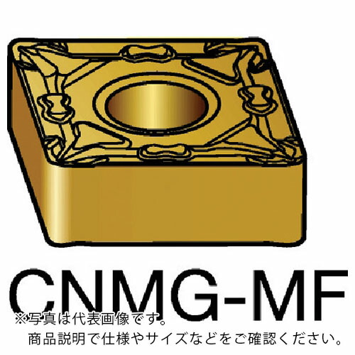 SANDVIK ( サンドビック ) T-Max P 旋削用ネガチップ(110) 5015 ( CNMG 12 04 04-MF 5015 (110) ) 【10個セット】
