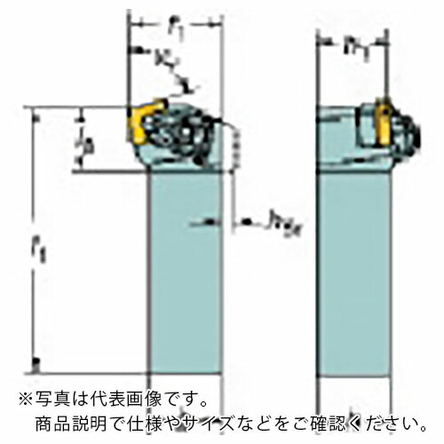 サンドビック コロターンRC ネガチップ用シャンクバイト(410) ( DCKNL 2525M 12 (410) )
