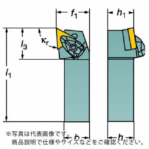 サンドビック コロターンRC ネガチップ用シャンクバイト(410) ( DTGNL 2525M 16 (410) )