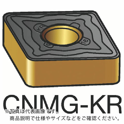 SANDVIK ( サンドビック ) T-Max P 旋削用ネガチップ(110) 3210 ( CNMG 19 06 12-KR 3210 (110) ) 【10個セット】