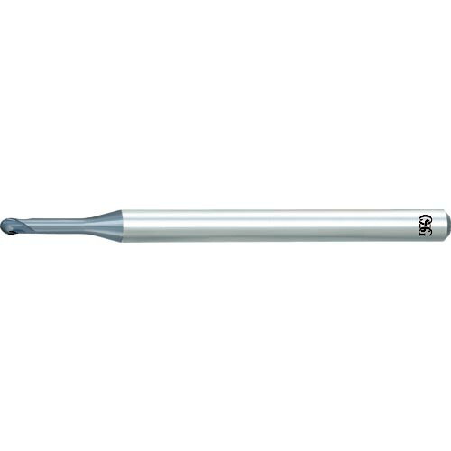 【SALE価格】OSG 超硬ボールエンドミル WXLコート2刃(深リブボール形) ボール半径0.05mm 刃長0.08mm 首下長0.3mm 3110103 ( WXLLNEBDR0.05X0.3X4(3110103) )