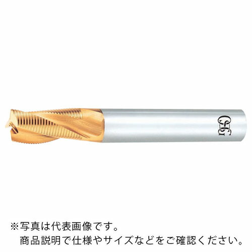 OSG ( オーエスジー ) TiNコートラフィングロングシャンク 遊撃手 ファインピッチ 6刃 刃径45粍 刃長63粍 全長185粍 71395 ( TIN-LS-RESF-45(71395) )