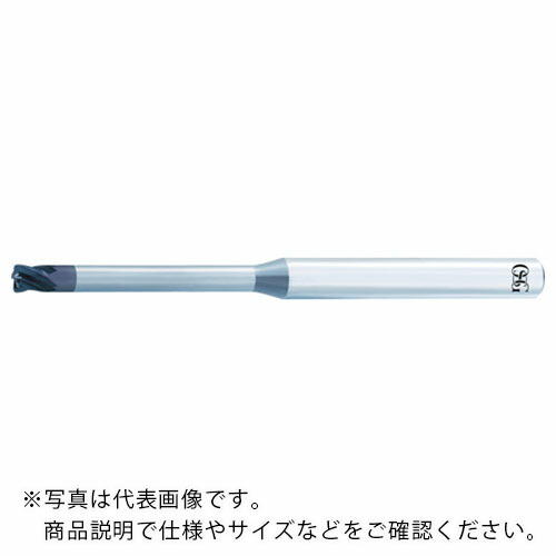 OSG ( オーエスジー ) 超硬ラジアスエンドミル 高精度ブルノーズ 2刃 コーナー半径0.05mm 刃径0.3mm 首下長1mm 3100301 ( WXS-CPR-0.3XR0.05X0X1(3100301) )