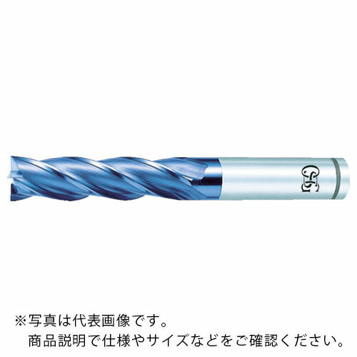 【SALE通貨価値】OSG ( オーエスジー ) ハイススクエアエンドミル V厚地の外套XPM4刃ロング 刃径16粍 刃長65粍 8452660 ( V-XPM-EML-16(8452660) )