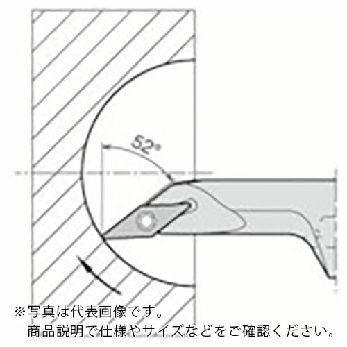 【SALE必要経費】京セラ 口径球面・奥端面・倣い製作用エクセレントバー A-SVJP/C/B-AE ( A12M-SVJCR08-16AE )