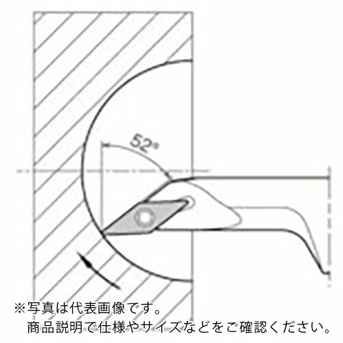 京セラ 内径球面・奥端面・倣い加工用鋼バー S-SVJP/C/B-A ( S20R-SVJBR11-25A )