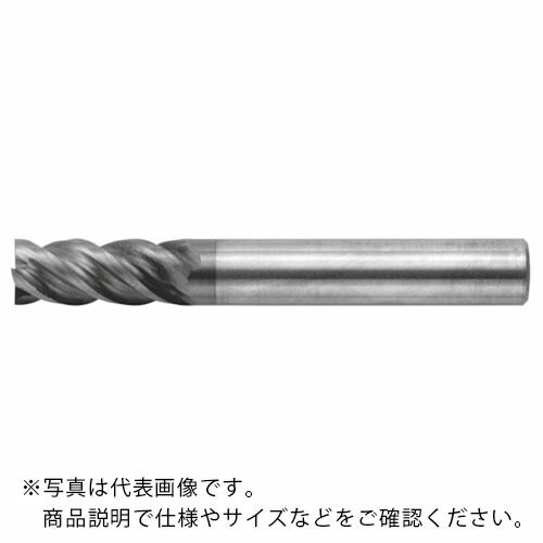 京セラ 超硬スクエアエンドミル コーナランド付きエンドミル 4MFK 刃径12mm 刃長36mm 全長100mm シャンク径12mm ( 4MFK120-360 )