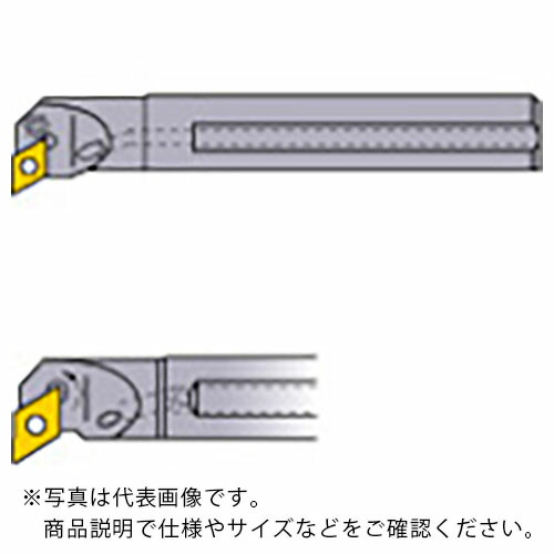 三菱 ( 三菱マテリアル ) 内径加工用 レバーロック式P形ボーリングバー クーラント穴あり左勝手鋼シャンク ( A40TPDUNL15 ) 三菱マテリアル(株)