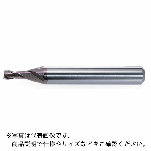 三菱K ( 三菱マテリアル ) 2枚刃エムスター汎用 超硬スクエアエンドミルミディアム刃長(M)5.3mm ( MS2MSD0530 )