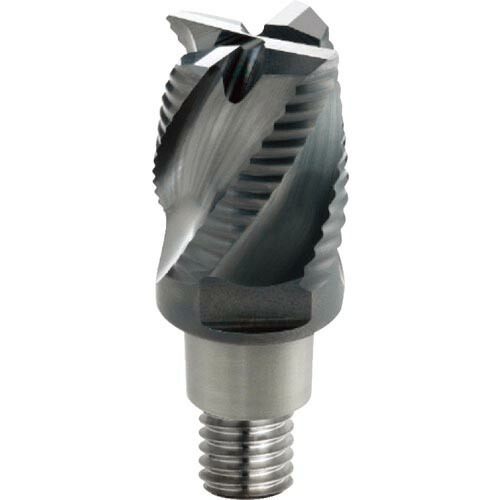 三菱 ( 三菱マテリアル ) 4枚刃難削材加工用 超硬ラフィングヘッド25mm (コート品) EP7020 ( IMX25R4F25026 EP7020 ) 三菱マテリアル(株)