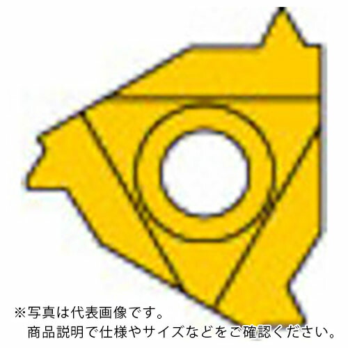 三菱 ( 三菱マテリアル ) MMTシリーズ 内径ねじ切り加工 MMTIバイト用 PVDコーティング 全面研削形インサート VP10MF ( MMT16IR075ISO VP10MF ) 【5個セット】 三菱マテリアル(株) 【メーカー取寄】