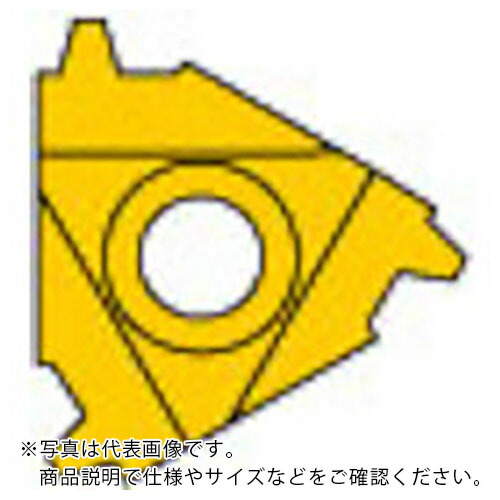 三菱 ( 三菱マテリアル ) MMTシリーズ 外径ねじ切り加工 MMTEバイト用 PVDコーティング 全面研削形インサート VP10MF ( MMT22ER400TR VP10MF ) 【5個セット】 三菱マテリアル(株)
