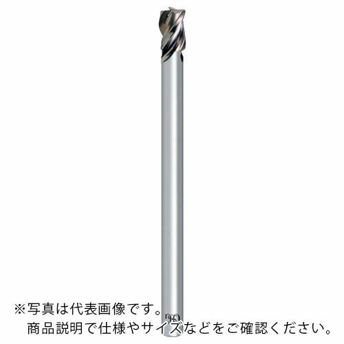 OSG ( オーエスジー ) 超硬ラジアスエンドミル 3刃 銅・アルミ合金用 刃径10mm シャンク径8mm 8532107 ( CA-MFE-10XR2(8532107) )