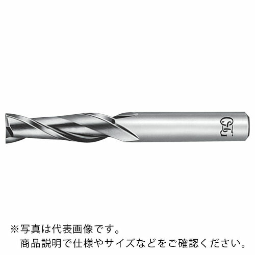 OSG ( オーエスジー ) 超硬スクエアエンドミル 2刃ロング 銅・アルミ合金用 刃径7.5mm シャンク径8mm 8502675 ( CA-RG-EDL-7.5(8502675) )｜配管材料プロ トキワ