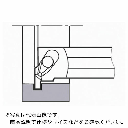 タンガロイ 内径溝入れ加工用バイト CGXR/L ( CGXL16SC ) 【メーカー取寄】