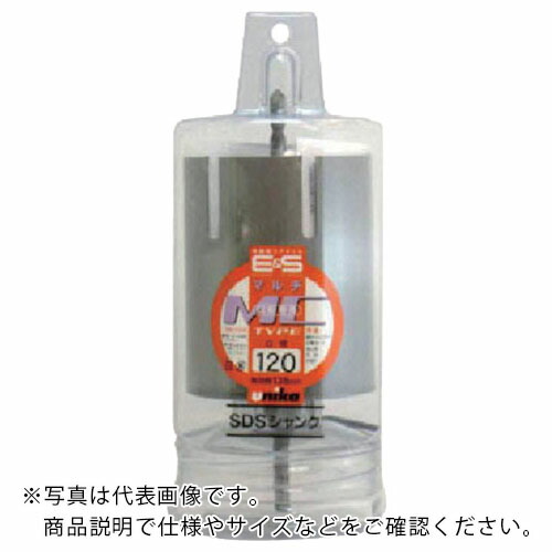 【SALE必要経費】UNIKA ( ユニカ ) ES中核グループせん孔機 マルチ120粍 SDSシャンク ( ES-M120SDS )
