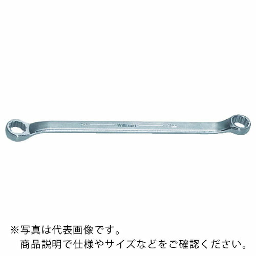 WILLIAMS ( スナップオン・ツールズ ) 両口めがねレンチ 10度オフセット 12角 対辺寸法12×14mm ( JHWBWM-1214 )