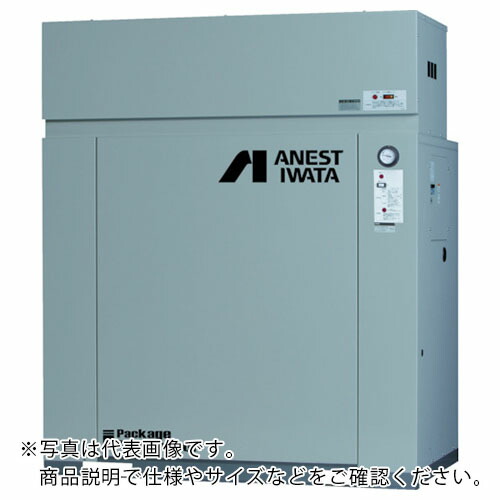 【SALE通貨価値】アネスト岩田 レシプロコンプレッサー(燃料補給式) パッケージコンプレッサ D付 3.7KW 60サイクル 吐き出す剪断応力0.7~0.85MPa ( CLP37EF-8.5DM6 )