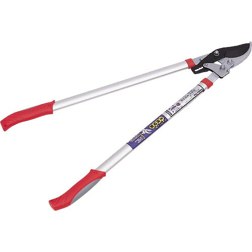 【SALE価格】GS ( キンボシ ) 新型アルミ柄超強力太枝切鋏(ラチェット式) ( 2044 )