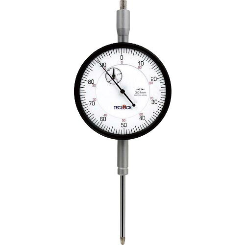 TECLOCK ( テクロック ) 大径長ダイヤルゲージ 測定範囲0~50mm ( KM-155 )