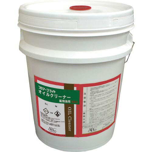 ABC ( エービーシー商会 ) 床用洗剤 フロアーブライトオイルクリーナー 鉱物油用 18KG ( BPBOLK18 ) 【メーカー取寄】