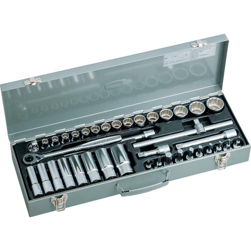 【SALE通貨価値】TONE ミックスソケットレンチセット 39pcs ( MX400 )