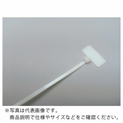 PANDUIT ( パンドウイット ) 旗型手合いナイロン一緒になるダンス楽隊 自然的 (1000本入) ( PLF1M-M )