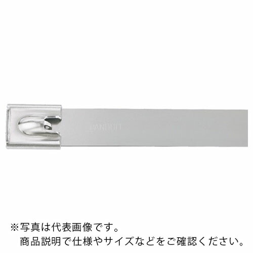 PANDUIT ( パンドウイット ) MLT手合い 自動小銃鍵を掛ける式ステンレススチールバンド SUS304 幅12.7粍 長さ1072粍 25本入り口・入口 ( MLT12EH15-Q ) DIY・工具-花・ガーデン・DIY-その他