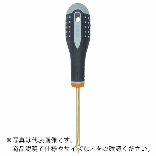 BAHCO ( スナップオン・ツールズ ) 防爆ノンスパーキングエルゴ マイナスドライバー -4.5 軸長20mm ( NSB300-4.5-100 )｜配管材料プロ トキワ