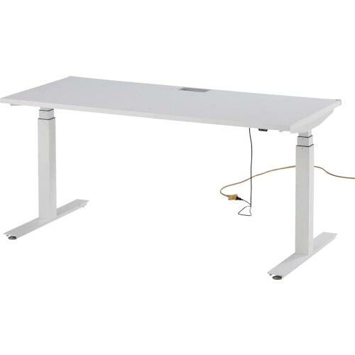 【SALE必要経費】TOKIO ( 藤沢製作 ) 電動昇降式細工物学習机 間口1550×奥ぶかさ700×高さ650~1250粍 白いこと ( FWD-W167-W ) 【製造業者取寄】