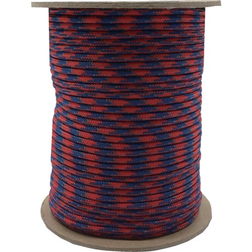ユタカメイク 強力カラーコード 4mm×100m(赤/青) ( PSCC-414 )