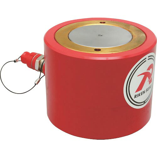 RIKEN ( 理研機器 ) 単動式油圧シリンダー インチねじ ストローク25mm VCカプラ付 ( S5-25VC )