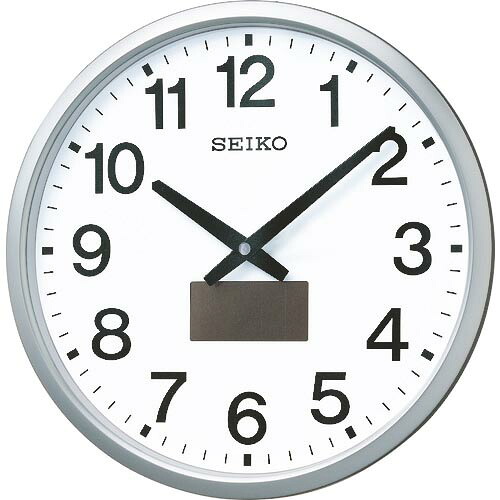 【SALE必要経費】SEIKO ( セイコーウォッチ ) 変わり種ソーラー電磁波掛け時計 ( 空想科学小説242S )