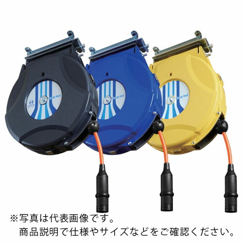 日平 ( 日平計器 ) ハンディーエアーリール 6.4×10m 黒 ( HAP-210J-BG )