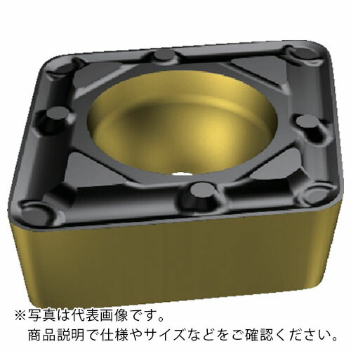 サンドビック コロターン107 旋削用ポジチップ(120) 3225 ( CCMT 09 T3 04-WF 3225 (120) ) 【10個セット】