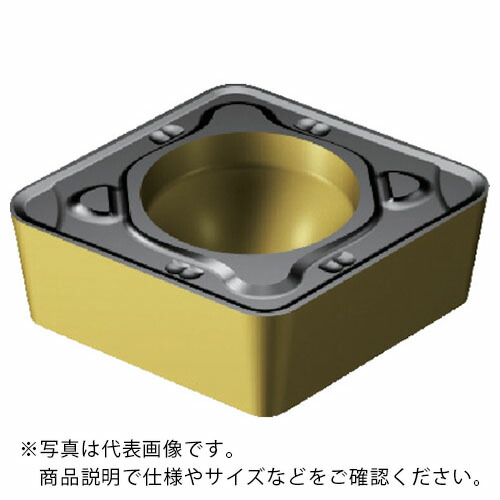 SANDVIK ( サンドビック ) コロターン107 旋削用ポジチップ(120) 3225 ( CCMT 09 T3 08-KR 3225 (120) ) 【10個セット】 サンドビック(株)コロマントカンパニー
