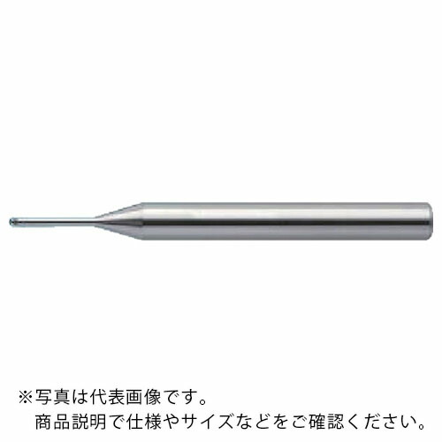 ユニオンツール 2枚刃CBNハイグレードロングネックボールR0.1×有効長1.0×刃長0.16×全長50 ( CBN-LBF2002-010 (260-7001) ) ユニオンツール(株)