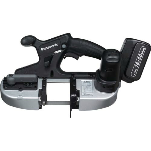 Panasonic 充電バンドソー18V5Ahセット ( EZ45A5LJ2G-B )